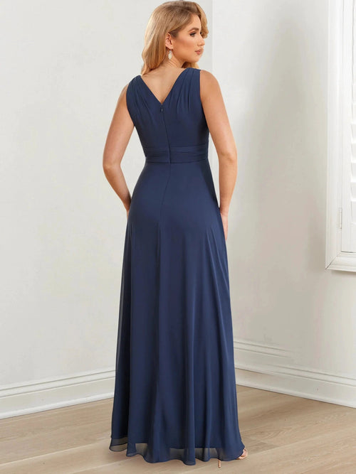 A-Line/Princess V-Neck Floor-Length Mother of the Bride Dresses