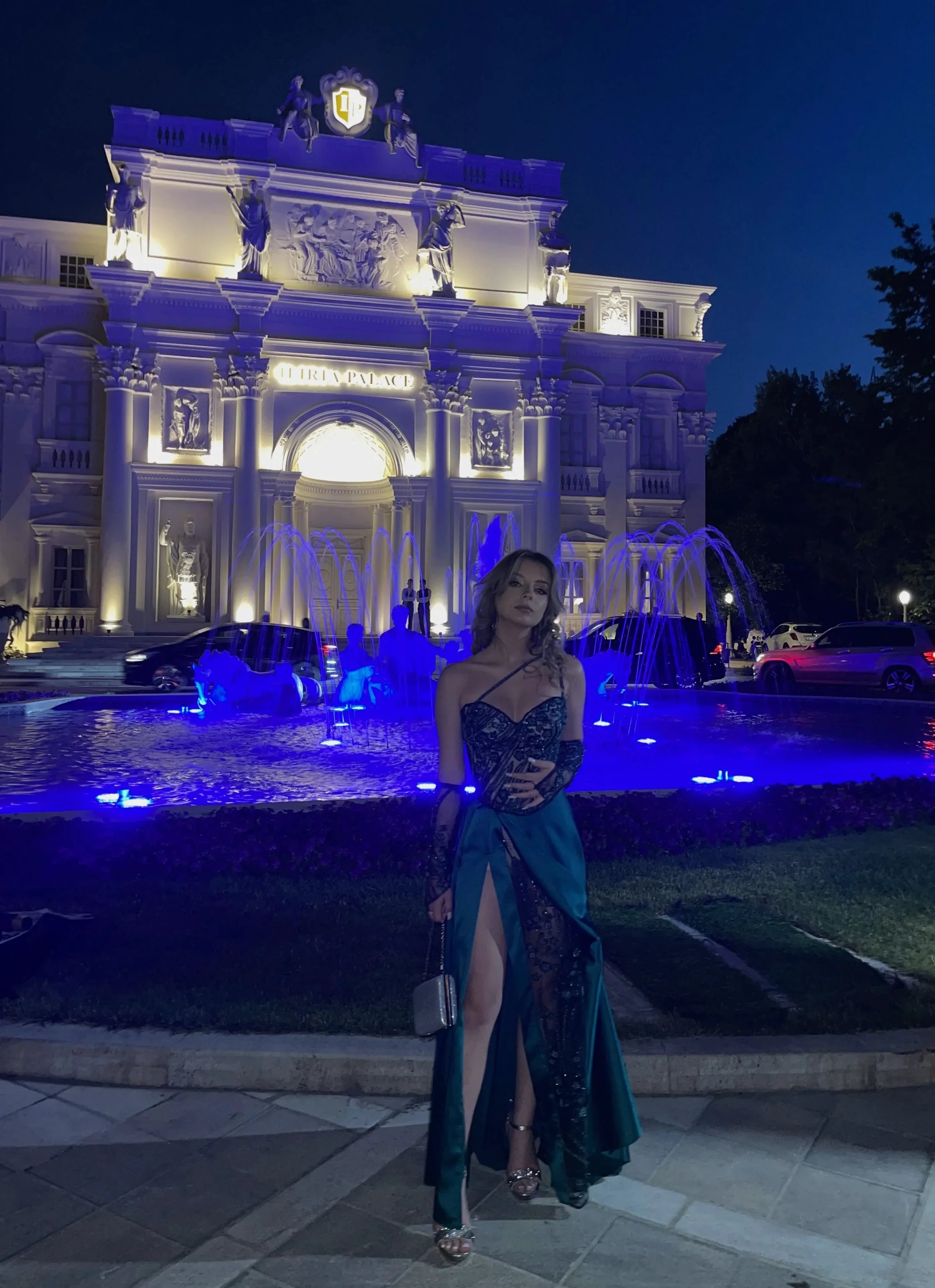 Unique Green Long Evening Dress,Green Evening Gown  Y4112