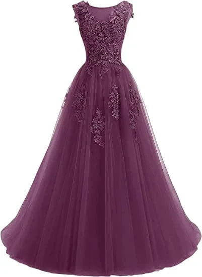 Long Formal Dresses For Women Evening Dress Bridesmaid Dress Lace Appliques Graduation Gowns Y1848