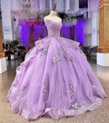 Purple Ball Gown Prom Dresses Long Sexy Prom Dress Y4366