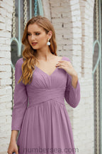 Numbersea Bridesmaid Dress Chiffon Formal Party Dress Evening Dress 28016
