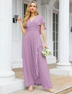 Numbersea Bridesmaid Dresses Backless Formal Prom Gowns for Evening Party Mother of The Bride Dress 28040