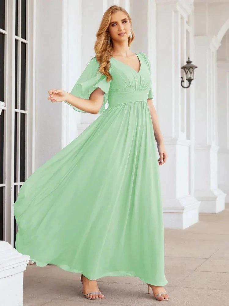 Numbersea Bridesmaid Dresses for Women Wedding Long Party Prom Dress  28068