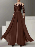 A-Line/Princess Mother of the Bride Dresses with Applique