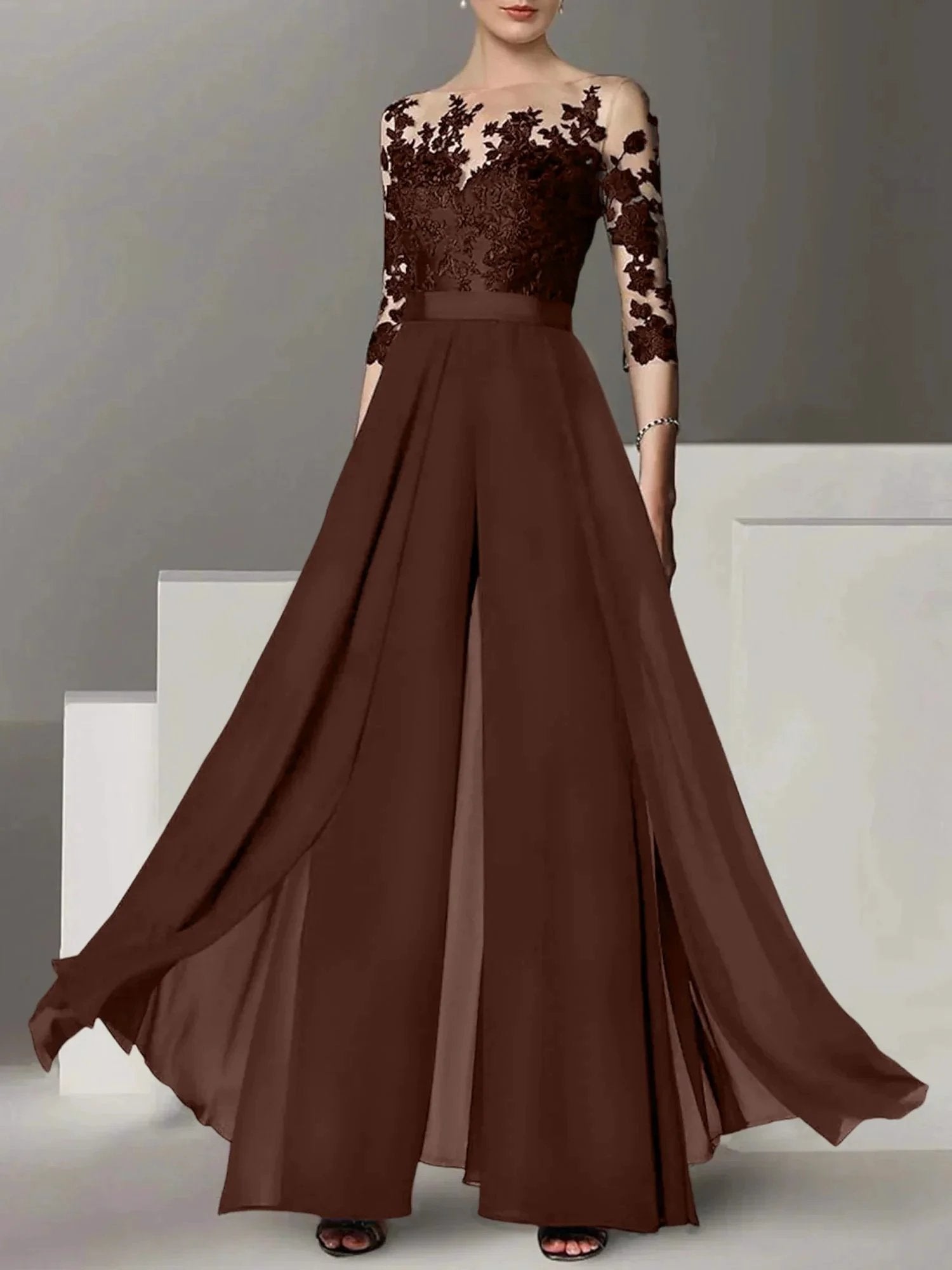 A-Line/Princess Mother of the Bride Dresses with Applique
