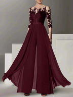 A-Line/Princess Mother of the Bride Dresses with Applique