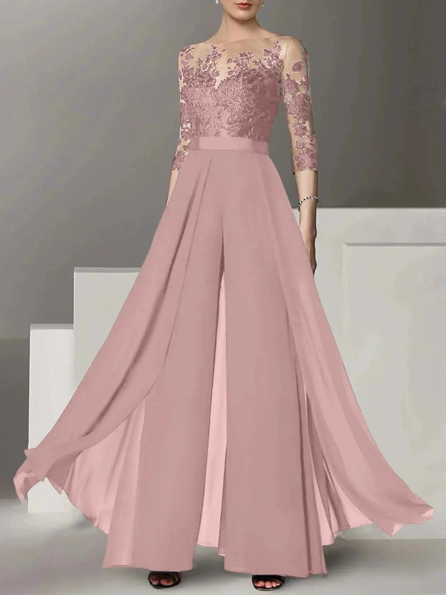 A-Line/Princess Mother of the Bride Dresses with Applique