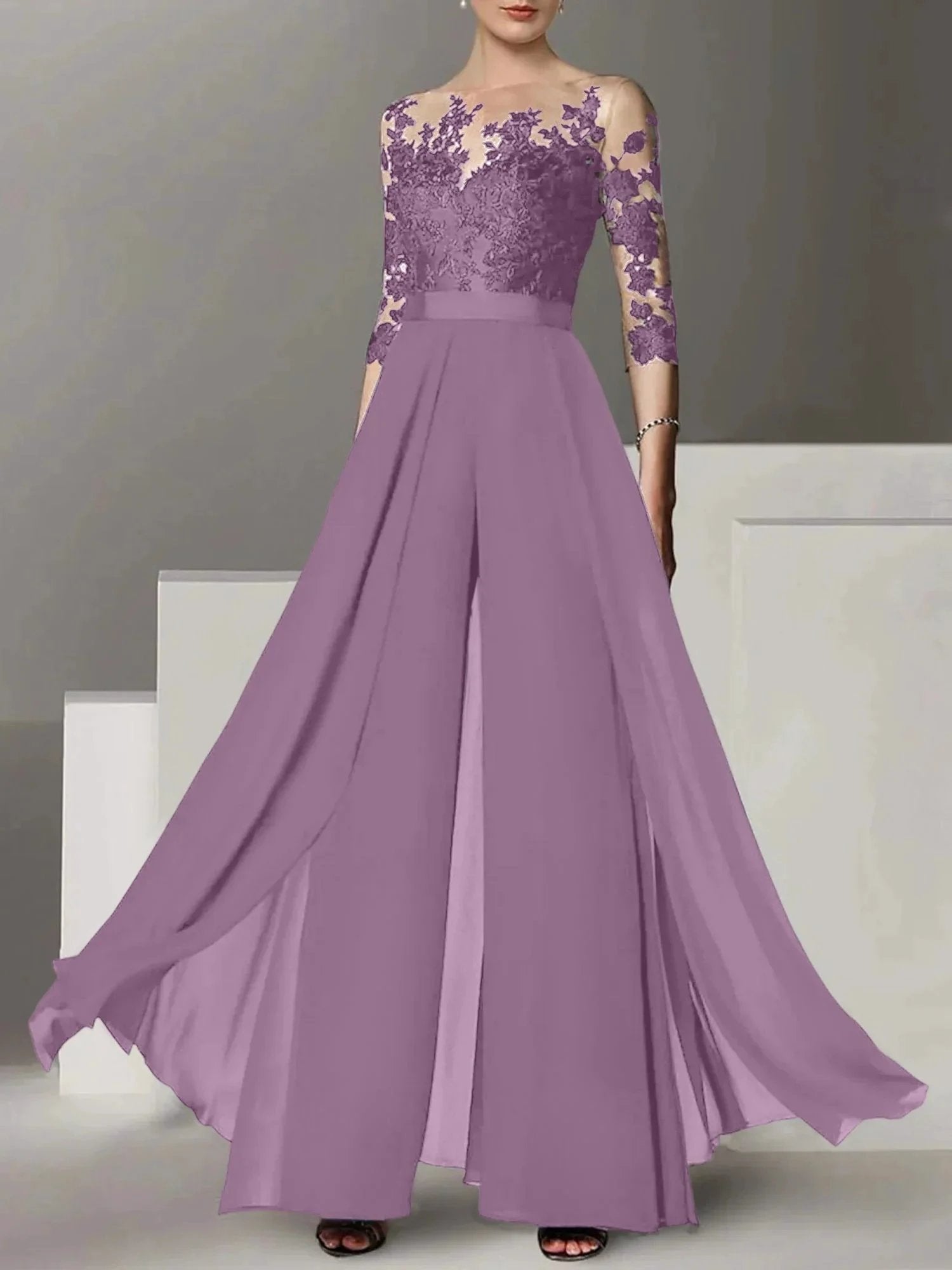 A-Line/Princess Mother of the Bride Dresses with Applique