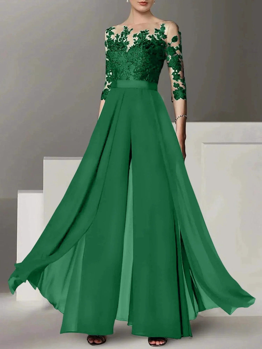 A-Line/Princess Mother of the Bride Dresses with Applique
