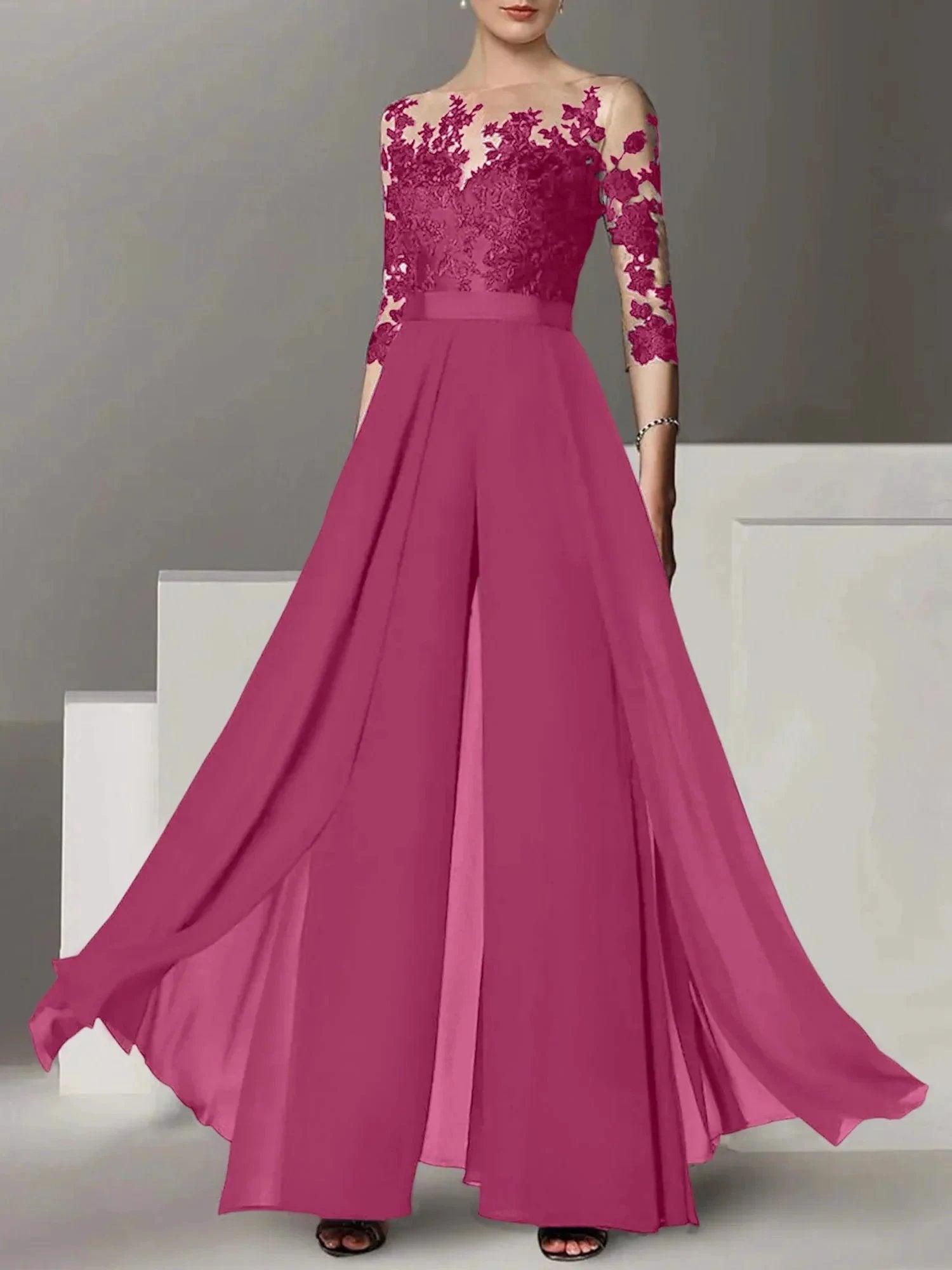 A-Line/Princess Mother of the Bride Dresses with Applique