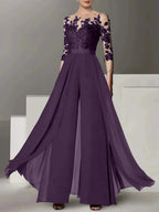 A-Line/Princess Mother of the Bride Dresses with Applique