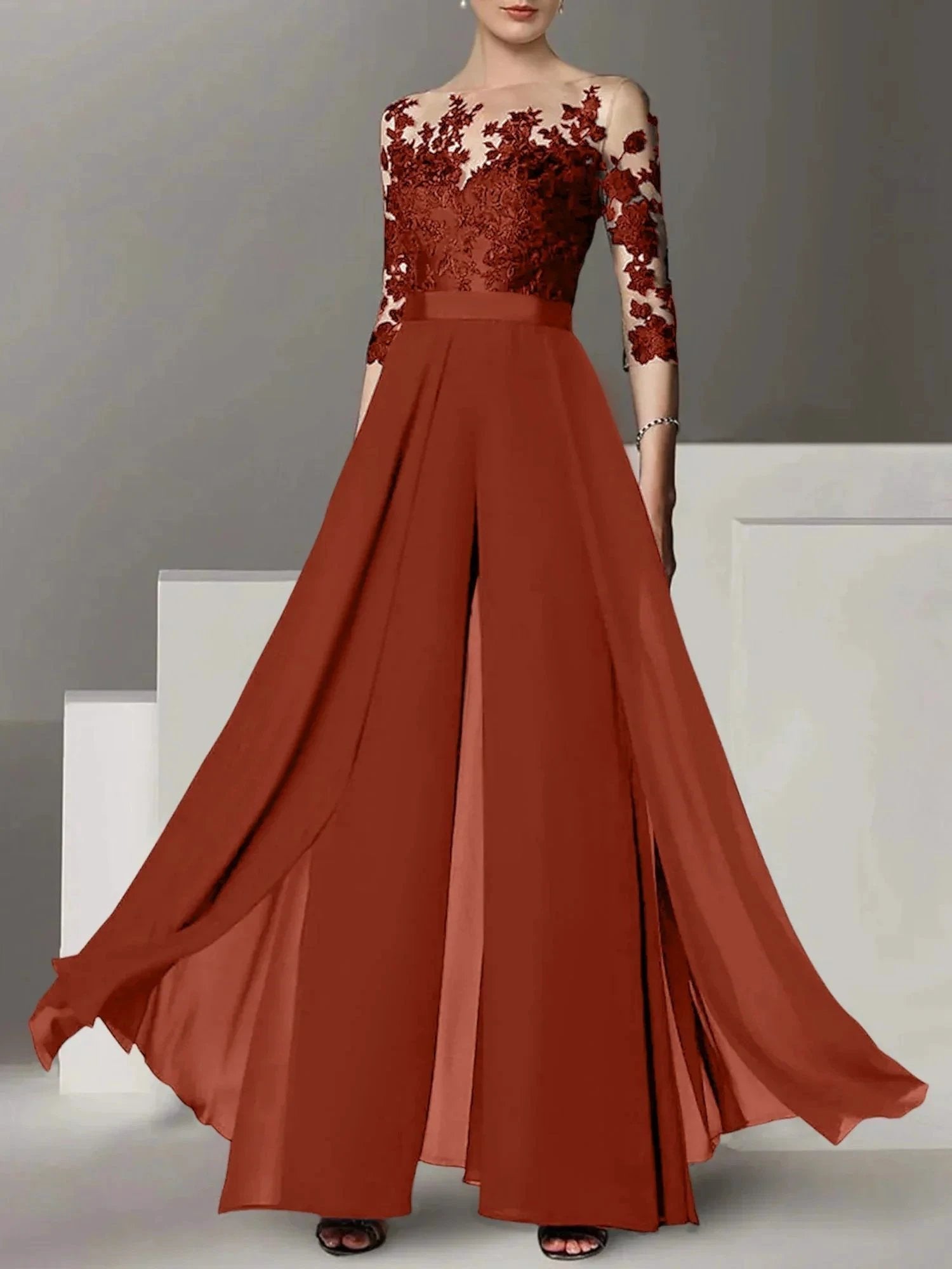 A-Line/Princess Mother of the Bride Dresses with Applique