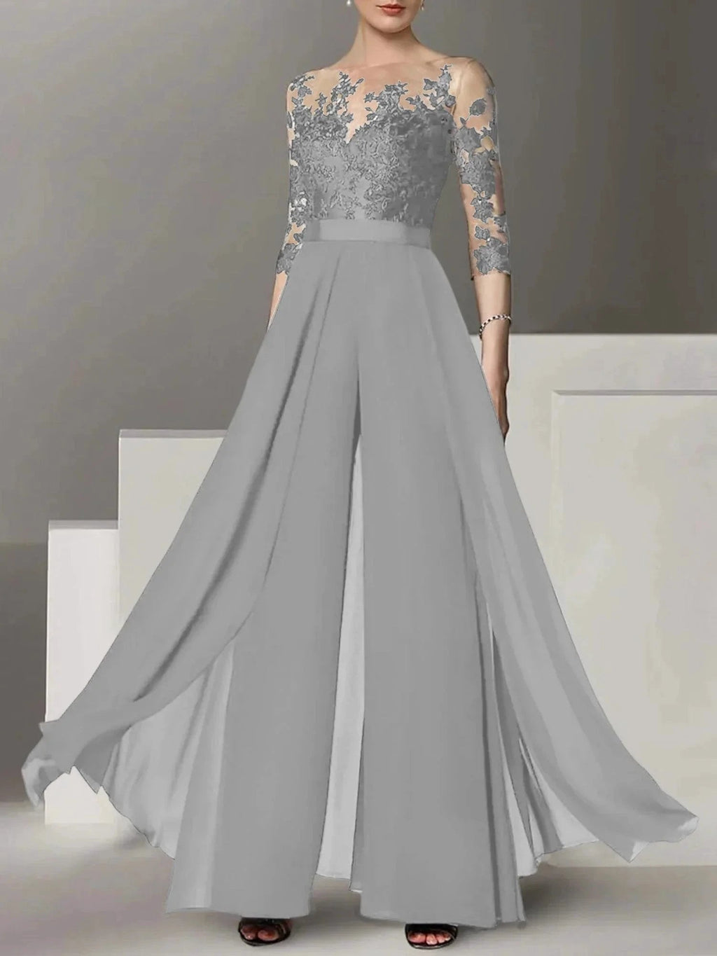 A-Line/Princess Mother of the Bride Dresses with Applique
