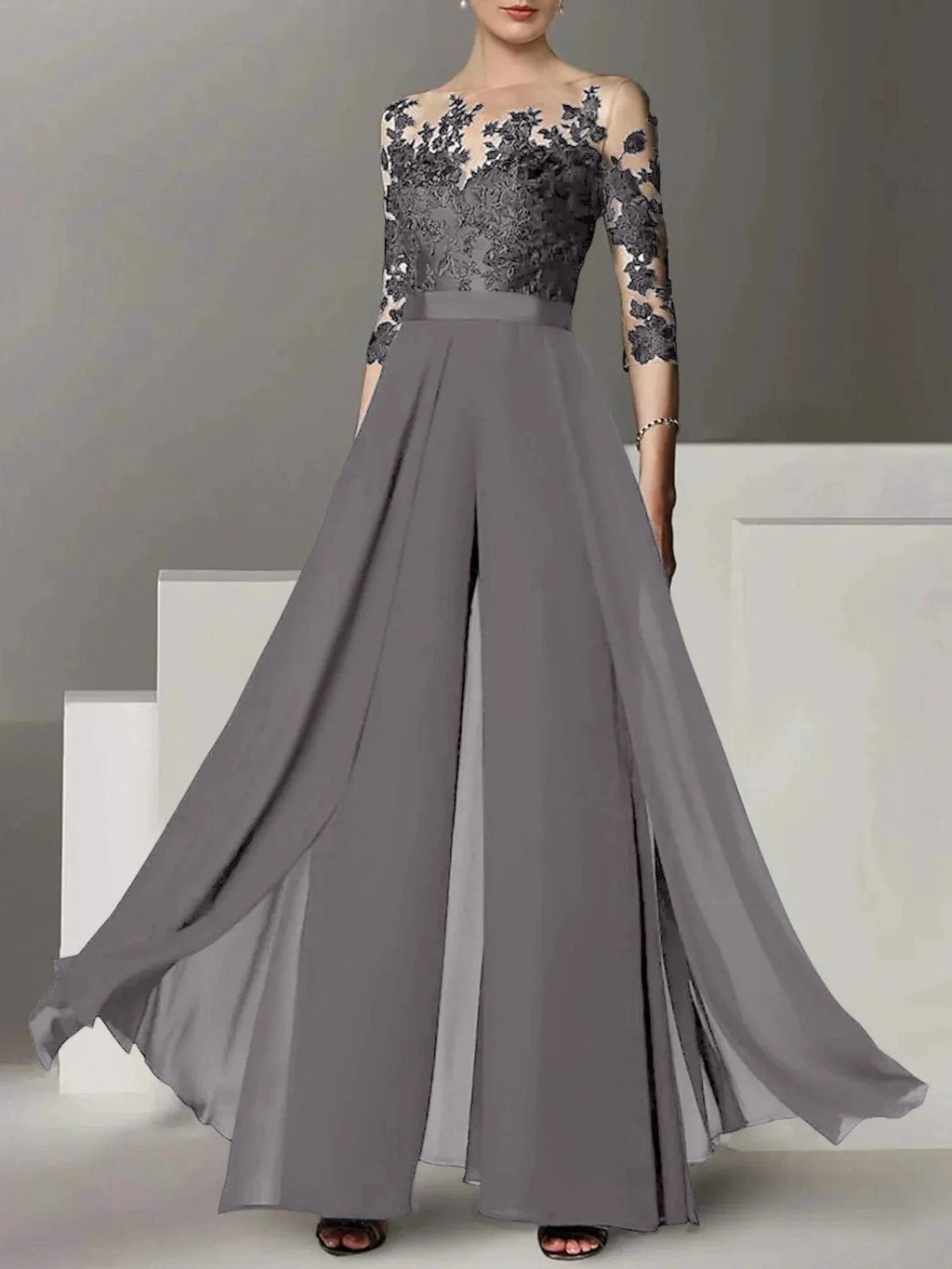 A-Line/Princess Mother of the Bride Dresses with Applique