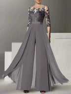 A-Line/Princess Mother of the Bride Dresses with Applique