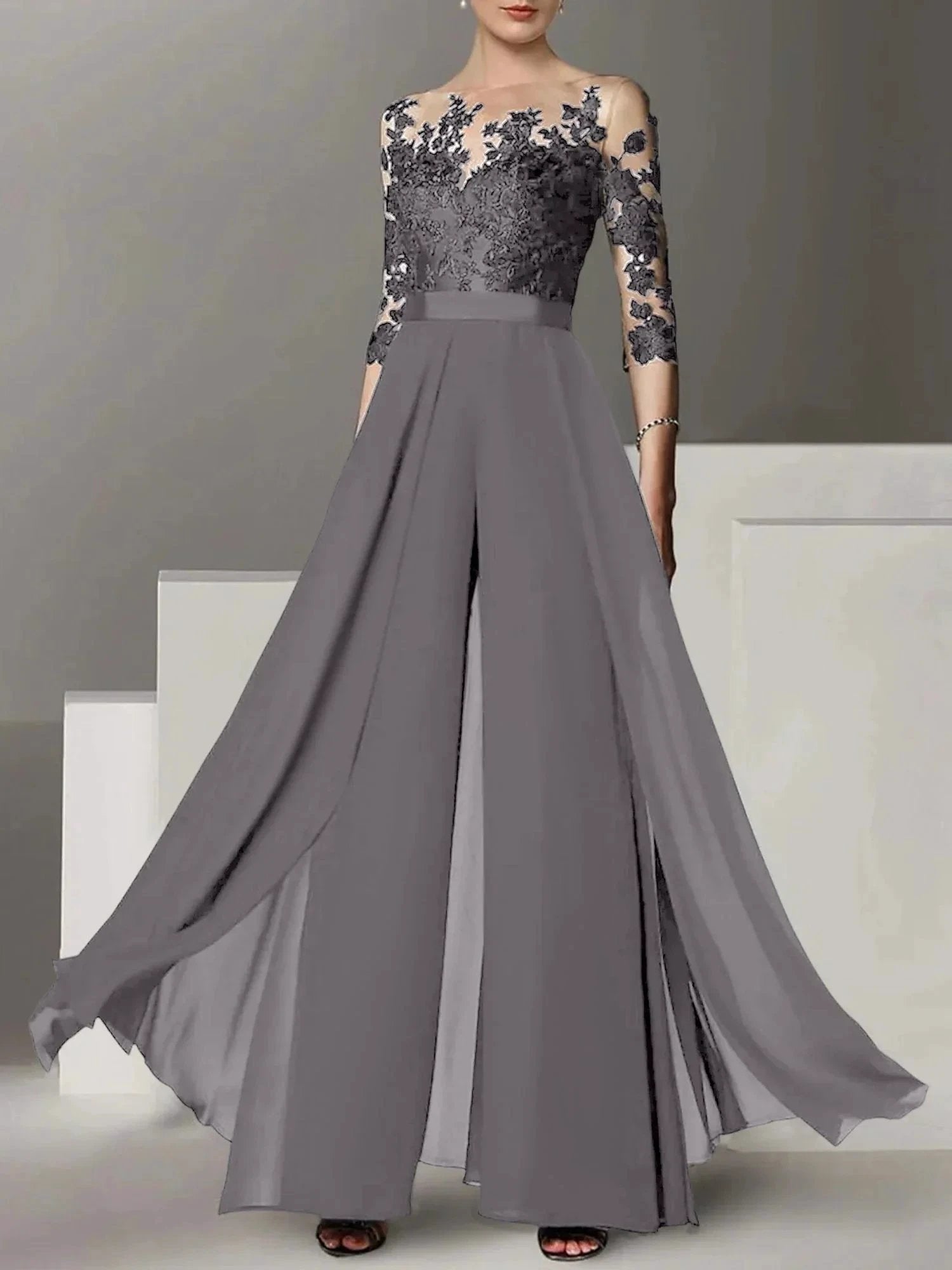 A-Line/Princess Mother of the Bride Dresses with Applique