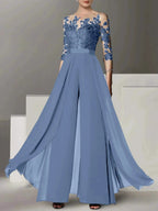 A-Line/Princess Mother of the Bride Dresses with Applique
