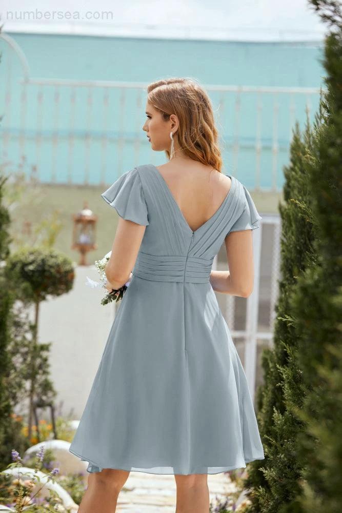 Knee Length Homecoming Dresses Formal Cocktail Prom Gown 28013