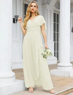 Numbersea Bridesmaid Dresses Backless Formal Prom Gowns for Evening Party Mother of The Bride Dress 28040