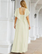Numbersea Bridesmaid Dresses Backless Formal Prom Gowns for Evening Party Mother of The Bride Dress 28040
