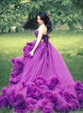 Enchanted Purple in the Woods · Handmade Gown Feature