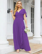 Numbersea Bridesmaid Dresses Backless Formal Prom Gowns for Evening Party Mother of The Bride Dress 28040