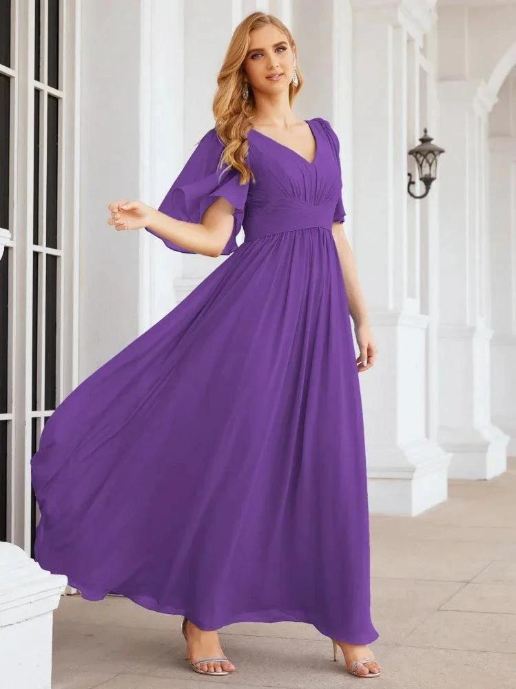 Numbersea Bridesmaid Dresses for Women Wedding Long Party Prom Dress  28068
