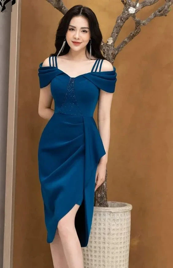 Charming Off The Shoulder Homecoming Dress Short Party Dress Y6404