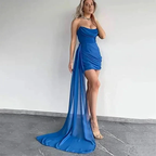 White Homecoming Dress White Wedding Guest Dress Y2958