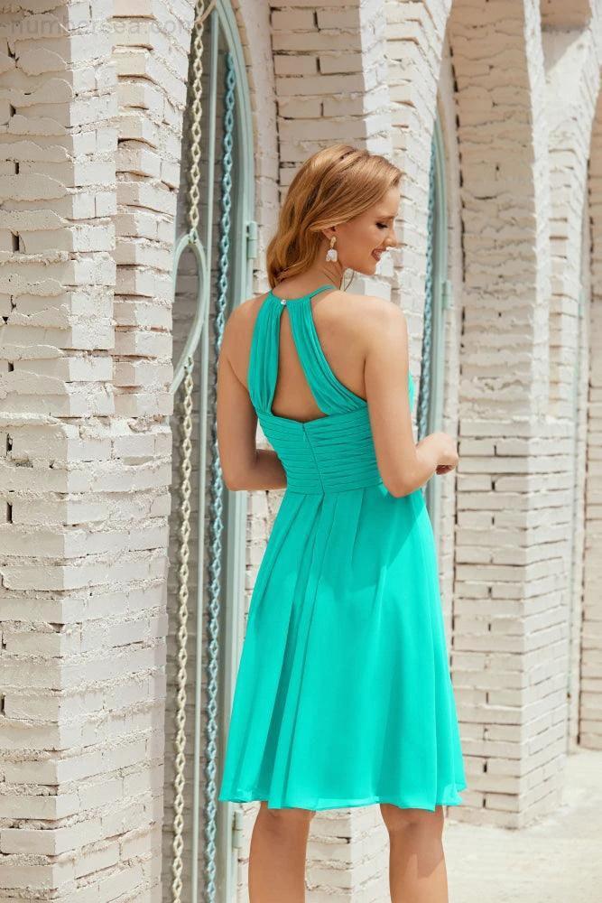 Sleeveless Homecoming Dresses Formal Cocktail Prom Gown 28014