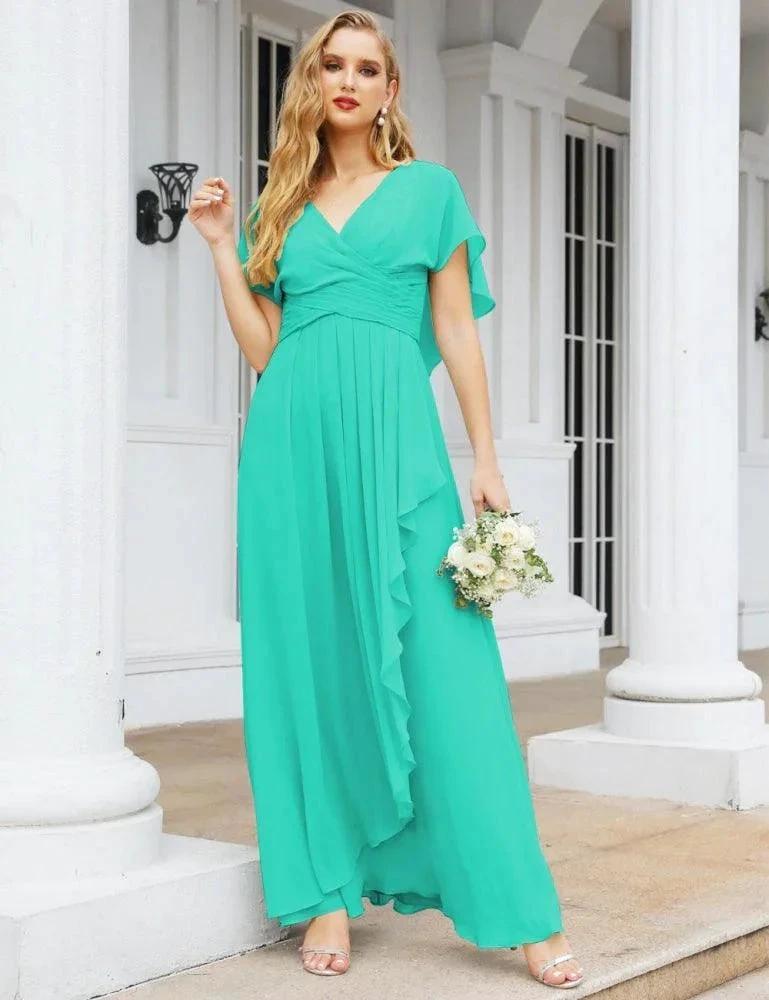 Numbersea Bridesmaid Dresses Backless Formal Prom Gowns for Evening Party Mother of The Bride Dress 28040