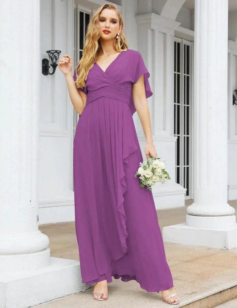 Numbersea Bridesmaid Dresses Backless Formal Prom Gowns for Evening Party Mother of The Bride Dress 28040
