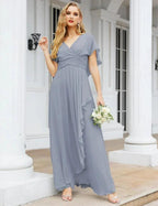 Numbersea Bridesmaid Dresses Backless Formal Prom Gowns for Evening Party Mother of The Bride Dress 28040