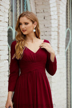 Numbersea Bridesmaid Dress Chiffon Formal Party Dress Evening Dress 28016