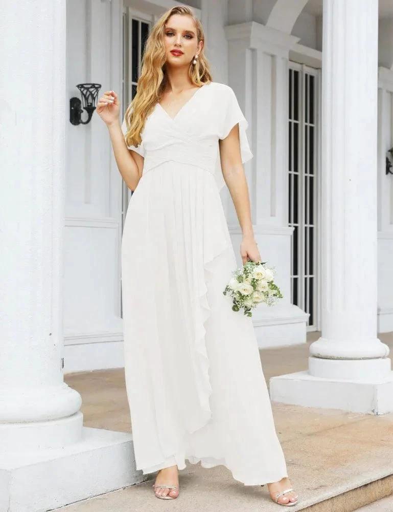 Numbersea Bridesmaid Dresses Backless Formal Prom Gowns for Evening Party Mother of The Bride Dress 28040