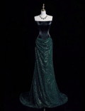 Unique Strapless Long Mermaid Prom Dress Party Evening Dress Y7465