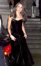 Classic Black Velvet Mermaid Evening Dress Strapless Party Gown Y8165