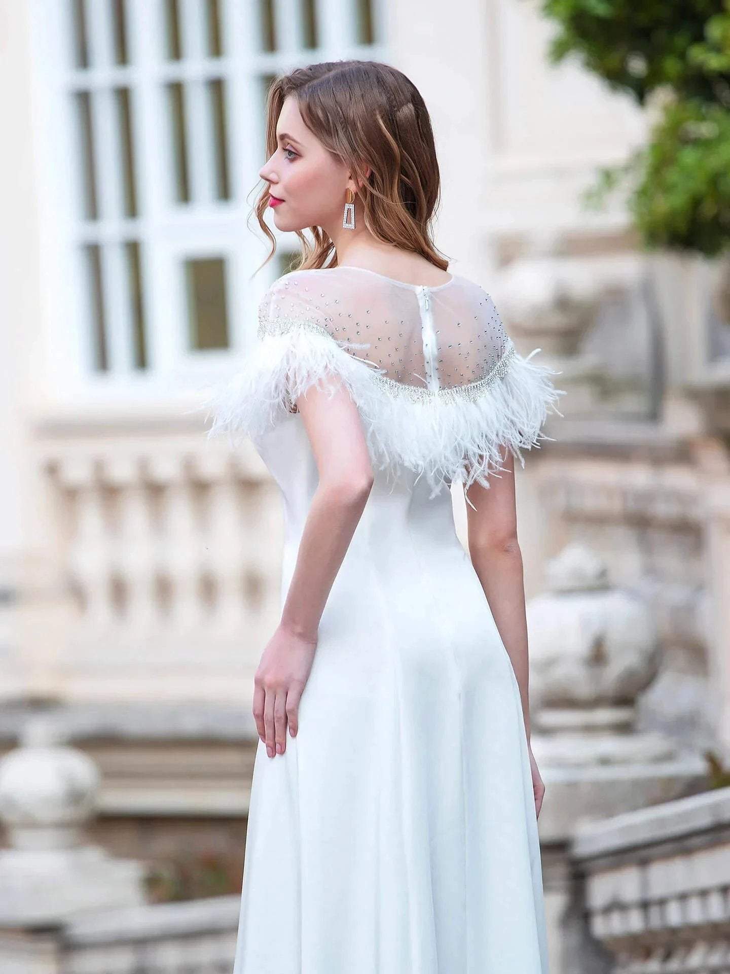 Sheath / Column  Fashion Formal Evening Dresses Sleeveless Floor Length Prom Dresses Party Dresses