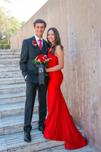 Classy Red Mermaid Prom Dress Red Evening Dress Y5157