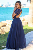 Chiffon Sweetheart Neckline A-line Bridesmaid Dresses With Appliques  BD099