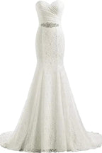 Elegant Mermaid Wedding Dresses Sweetheart Wedding Gowns WD720