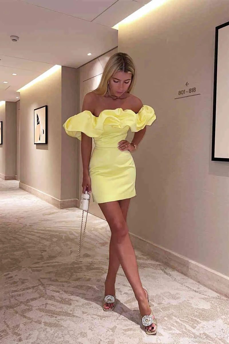 Mini Dress Party Dresses for Women Homecoming Dresses SYH2