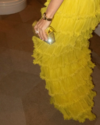 Elegant Ceremony Long Women Dress Off Shoulder Pleated Layered Women Evening Dress Custom Made Y5086