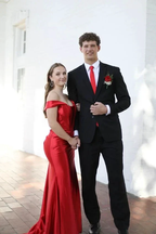 Red Off The Shoulder Prom Dress With Split Red Evening Gown Y6568