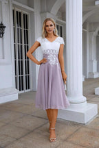 Lace Chiffon Lace Bridesmaid Dress Prom Dress PartyGown  28120