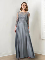 A-Line/Princess Mother of the Bride Dresses with Applique & Sequins