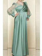 A-Line/Princess V-Neck Mother of the Bride Dresses with Sequins