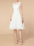 A-Line/Princess 3/4 Length Sleeve  Knee Length Mother of the Bride Dresses with Wraps