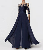 A-Line/Princess Mother of the Bride Dresses with Applique