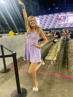 Cute A-line Lilac Homecoming Dress with Butterflies Y2474